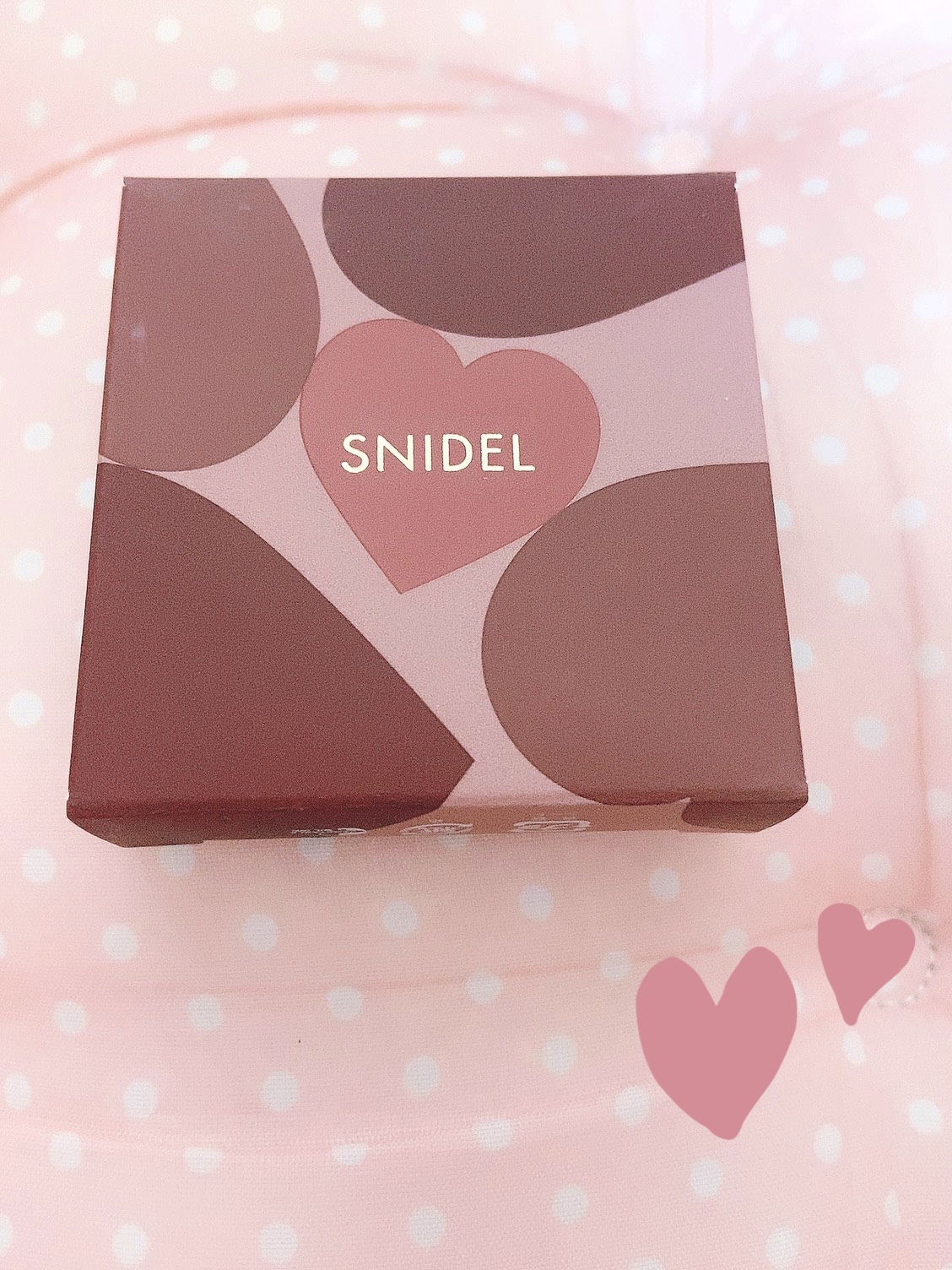 ブラッシング ハート EX04/SNIDEL BEAUTY/パウダーチークを使ったクチコミ（1枚目）