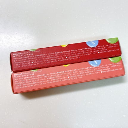 FRUIT-CHU TINT/16BRAND/口紅を使ったクチコミ(6枚目)