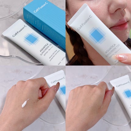 アクアティカサンスクリーン100/Cell Fusion C(セルフュージョンシー)/日焼け止めクリームを使ったクチコミ(3枚目)