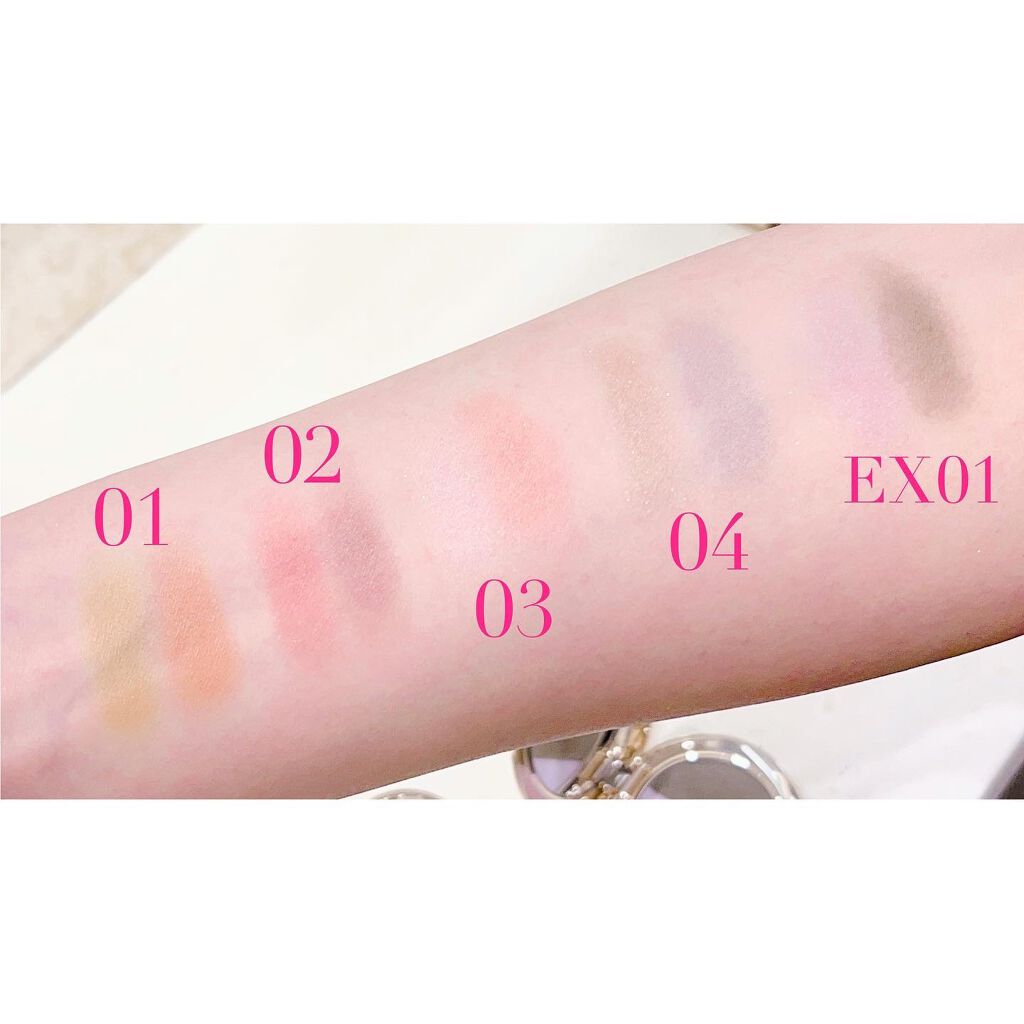 スナイデル シルキー タッチ アイズ/SNIDEL BEAUTY/アイシャドウパレットを使ったクチコミ（2枚目）