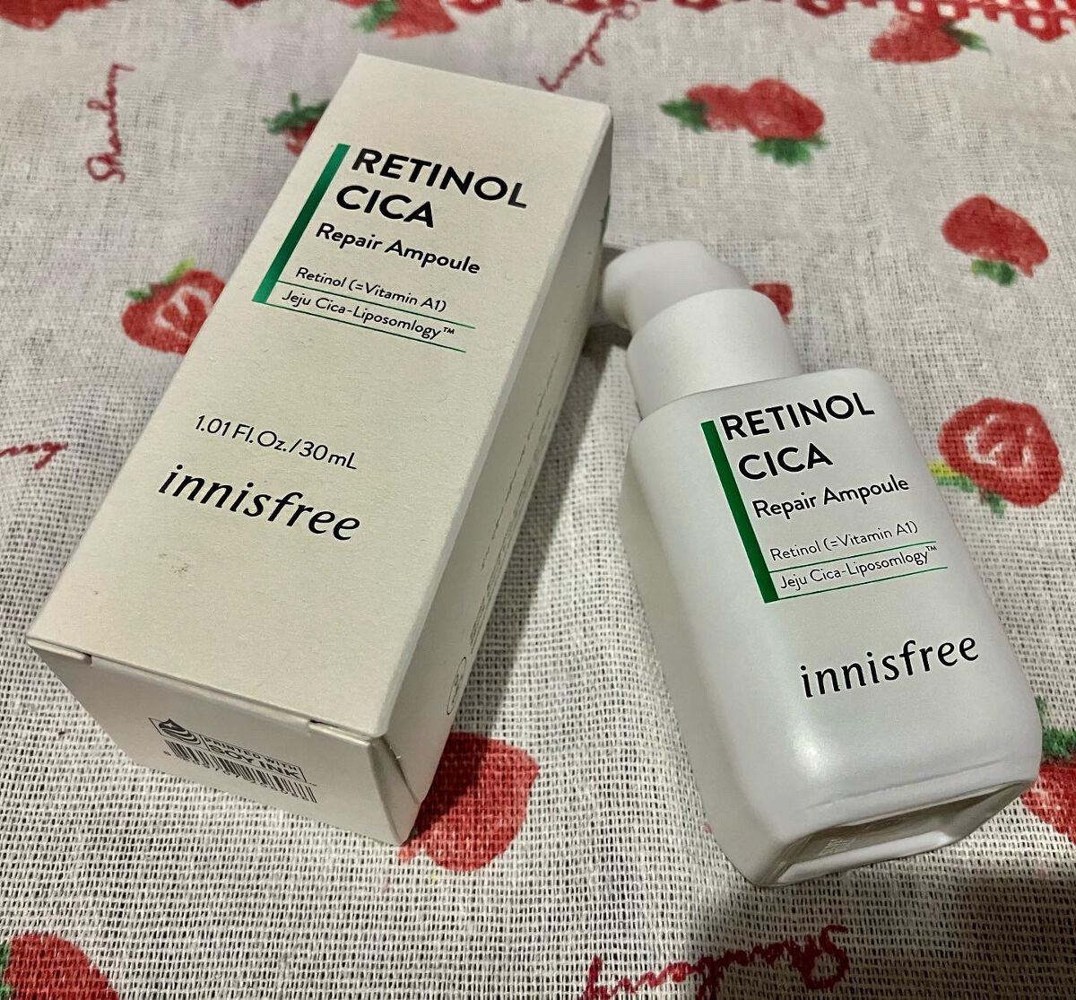 レチノール　シカ　リペア　セラム/innisfree/美容液を使ったクチコミ（2枚目）