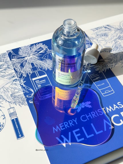 リアルヒアルロニックブルーアンプル 100/Wellage/美容液を使ったクチコミ(5枚目)