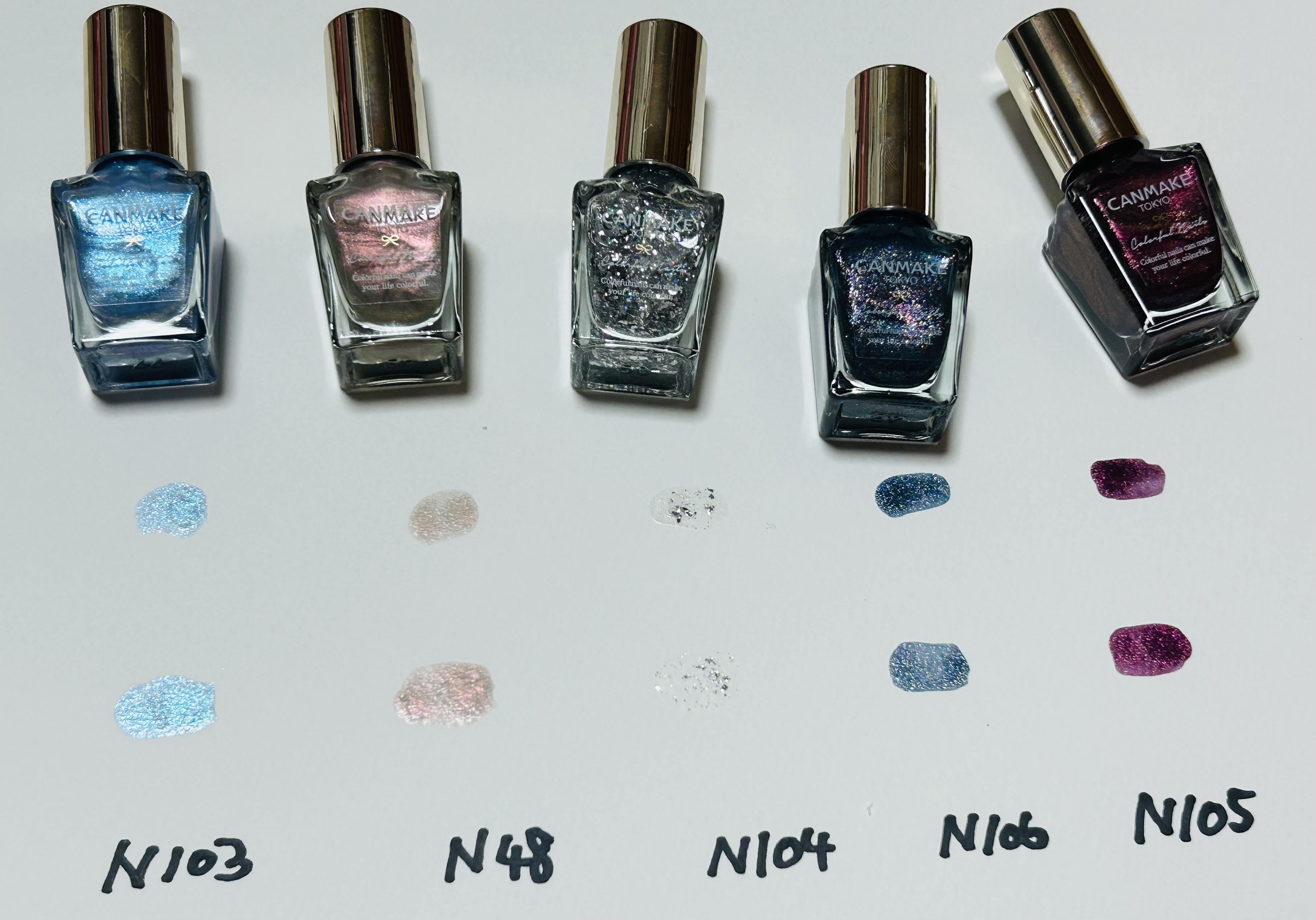 カラフルネイルズ/キャンメイク/マニキュアを使ったクチコミ（3枚目）