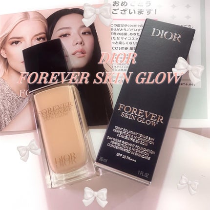 ディオールスキン フォーエヴァー フルイド グロウ/Dior/リキッドファンデーションを使ったクチコミ(1枚目)