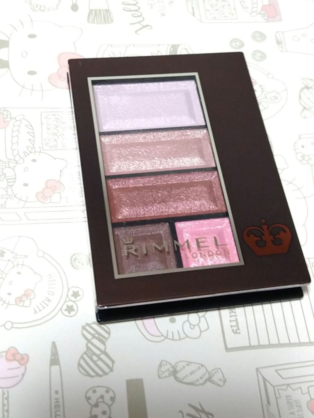 ショコラスウィート アイズ/リンメル ロンドン/アイシャドウパレットを使ったクチコミ(1枚目)