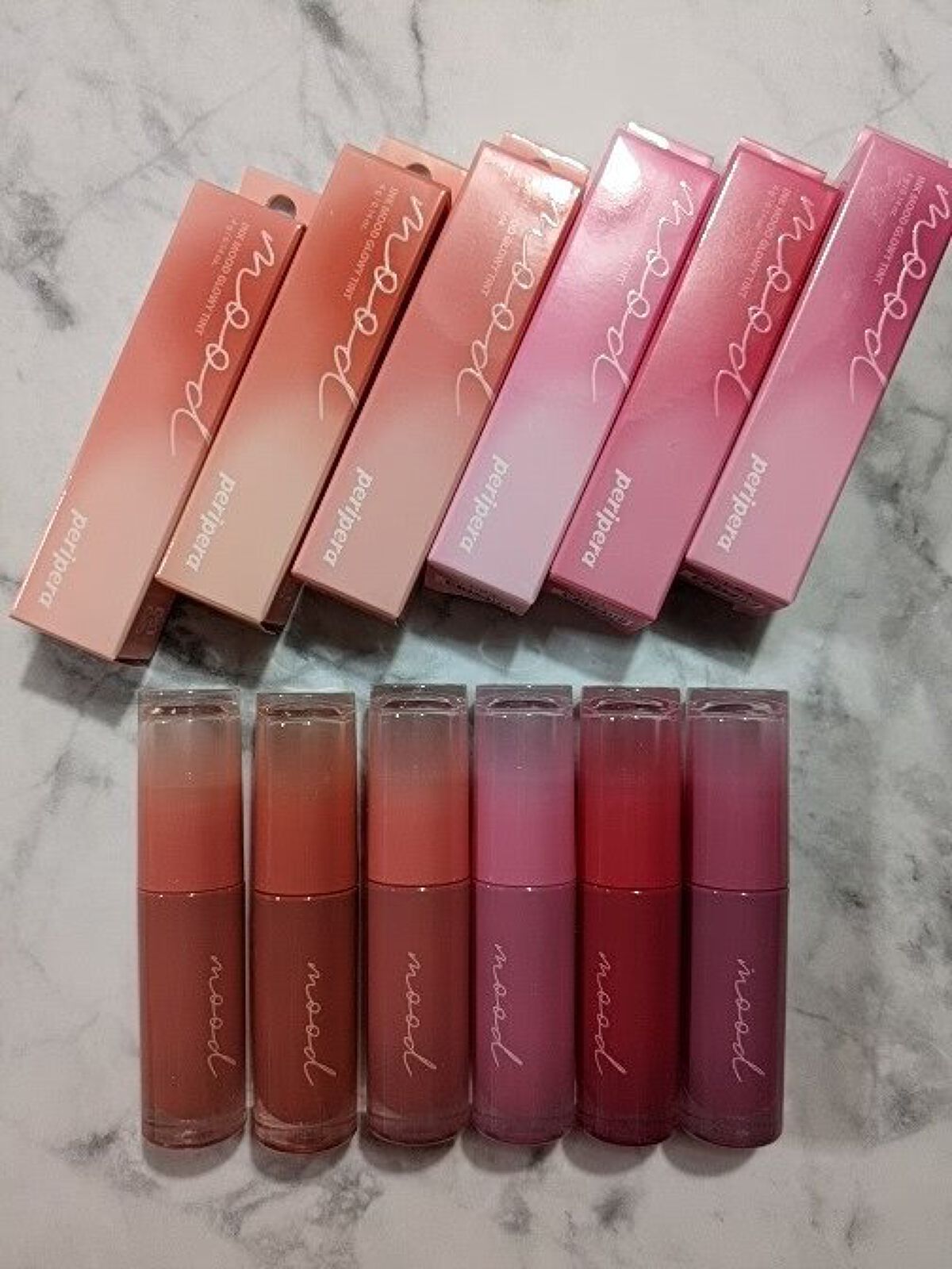 ペリペラ インク ムード グロイ ティント/PERIPERA/リップティントを使ったクチコミ（2枚目）