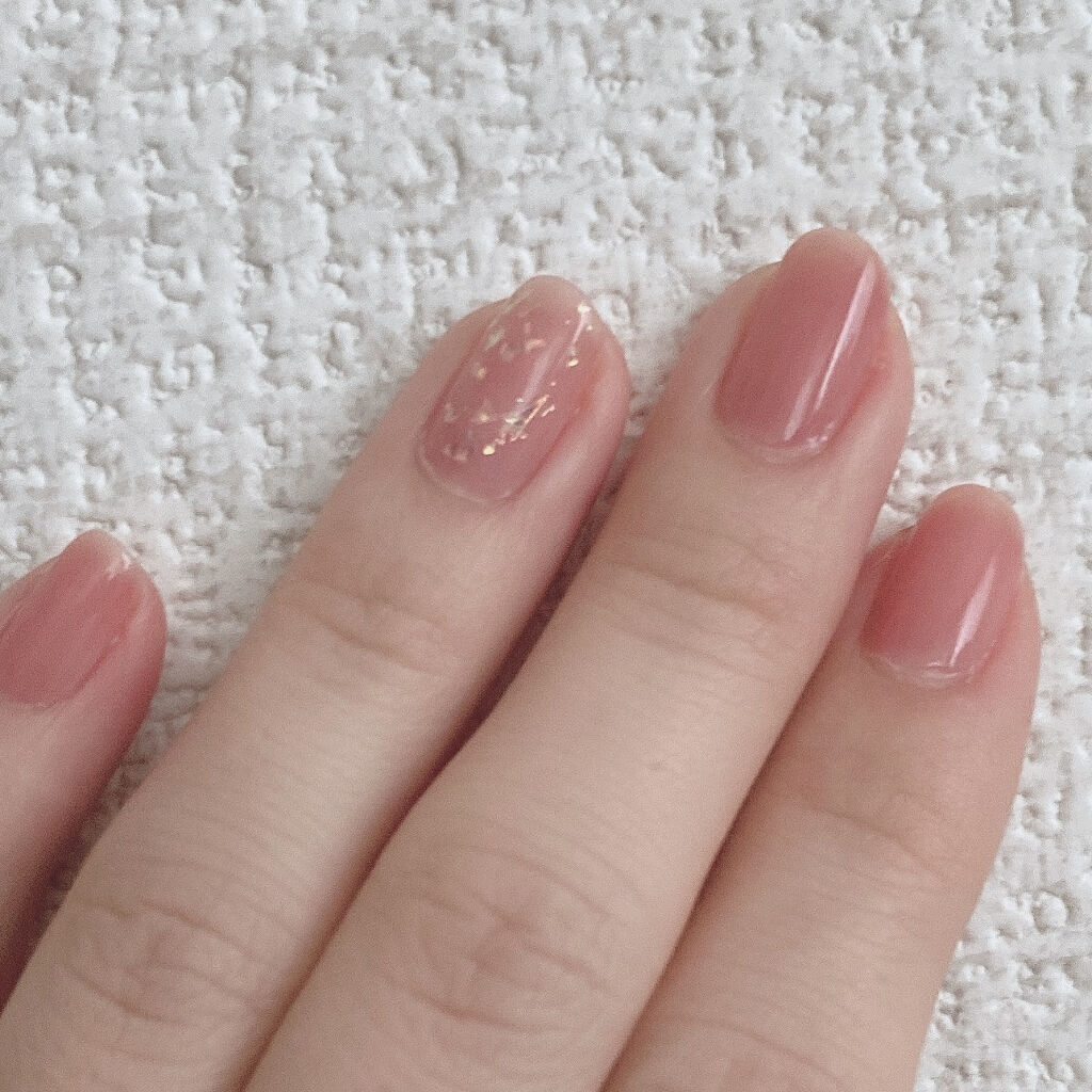 クイッククリスタルコートⅡ/ネイリスト/ネイルトップコートを使ったクチコミ（3枚目）