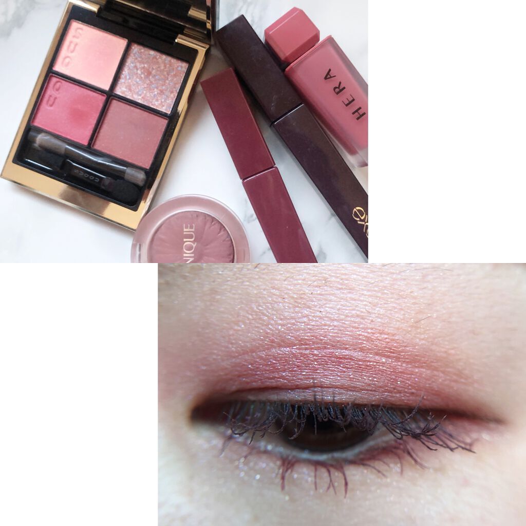 あゆみ on LIPS 「・\#todaysmake/・アイシャドウ☑@SUQQU#彩雫..」(2枚目)