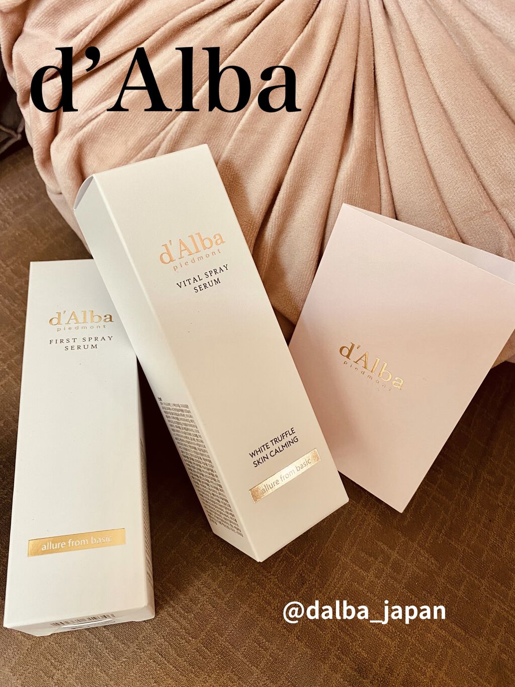 ダルバ ホワイトトリュフバイタルスプレーセラム/ダルバ/ミスト状化粧水を使ったクチコミ（1枚目）
