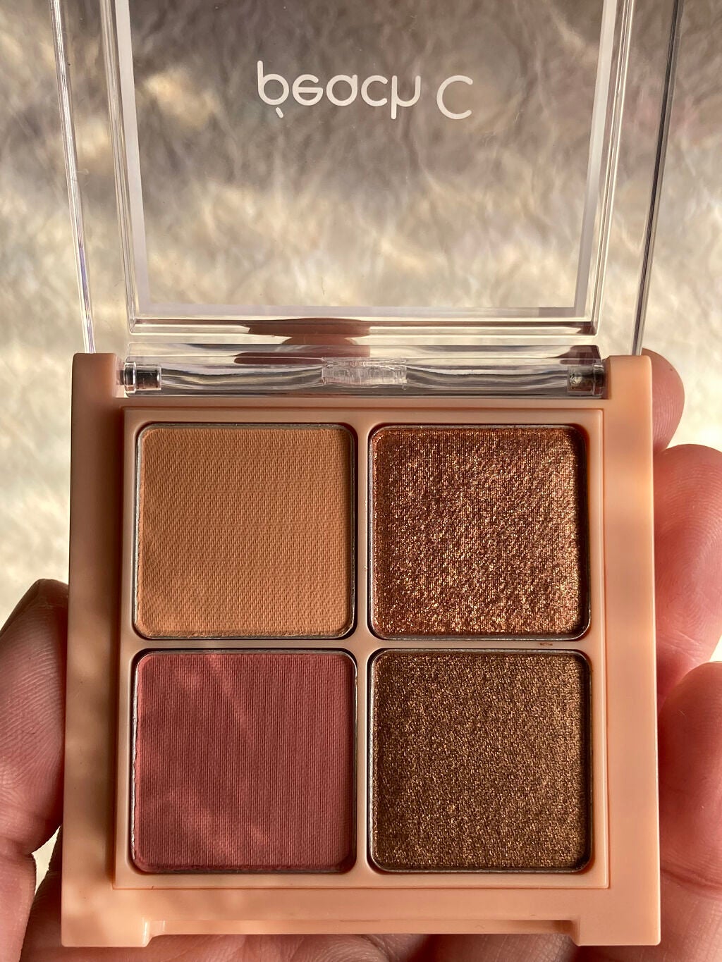 フォーリング イン アイシャドウ パレット/Peach C/アイシャドウパレットを使ったクチコミ(1枚目)