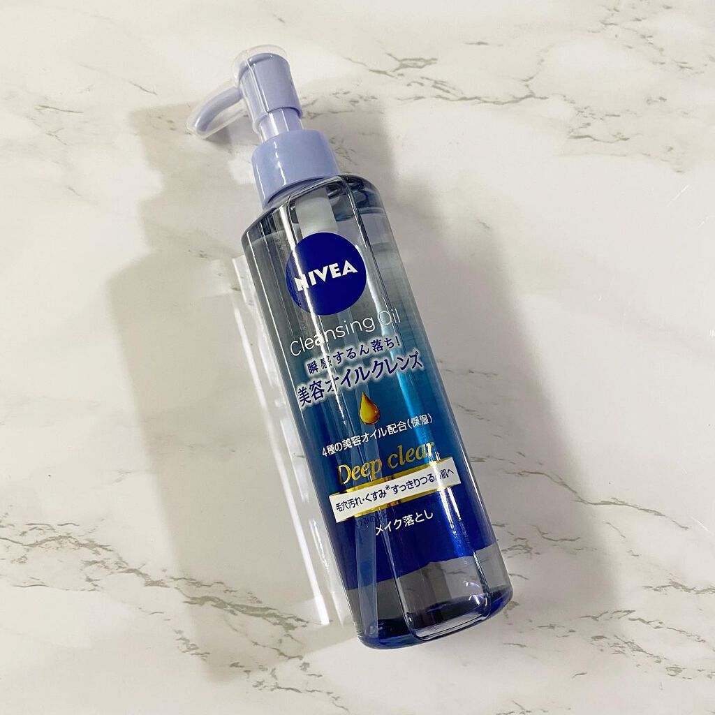 ニベア クレンジングオイル ディープクリア/ニベア/オイルクレンジングを使ったクチコミ(1枚目)