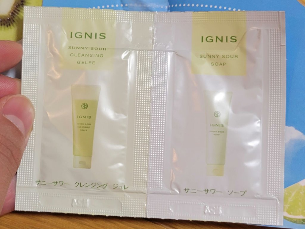 サニーサワー ソープ/IGNIS/洗顔フォームを使ったクチコミ（3枚目）