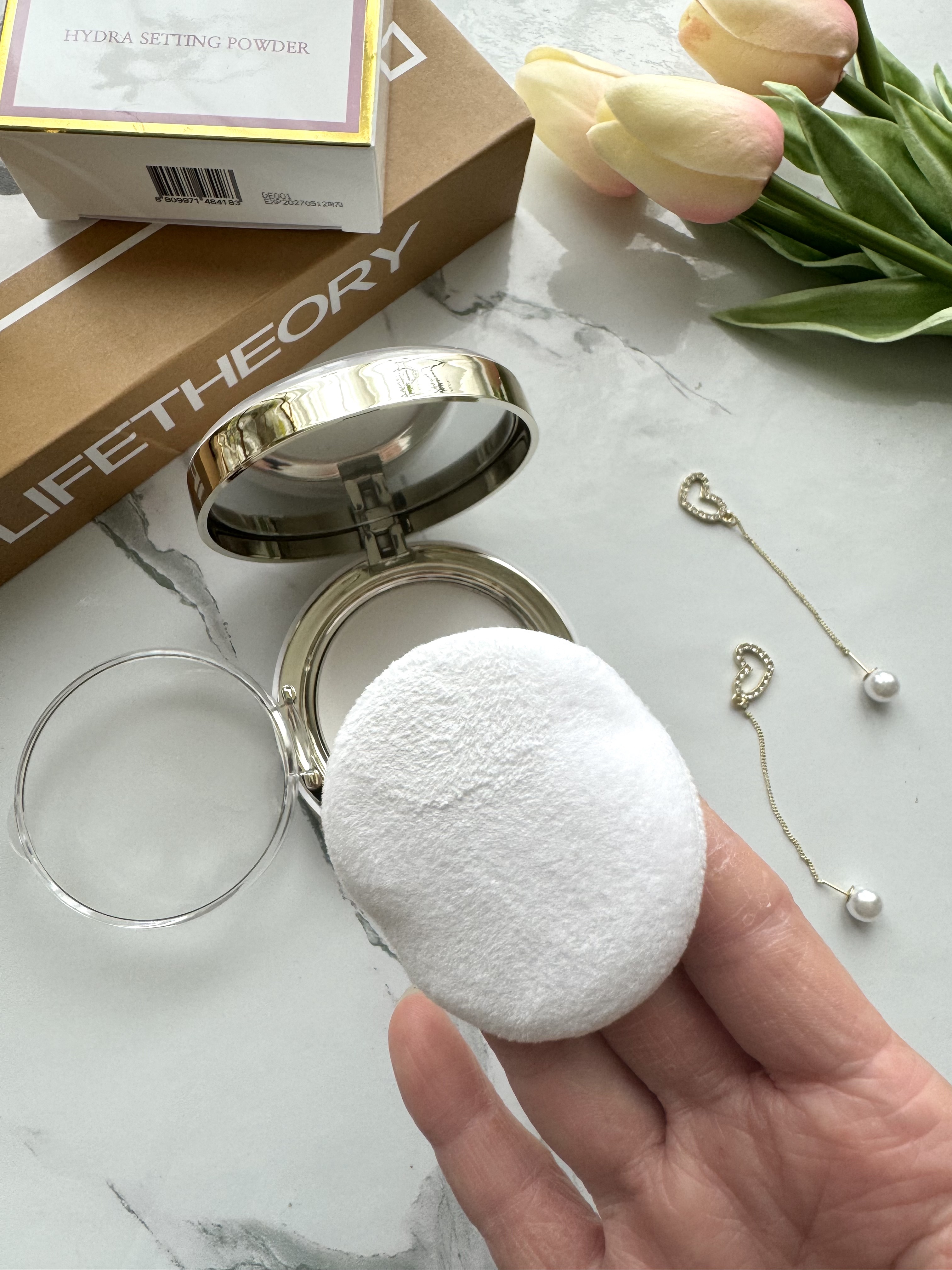 ハイドラセッティングパウダー/byLieto/プレストパウダーを使ったクチコミ（2枚目）