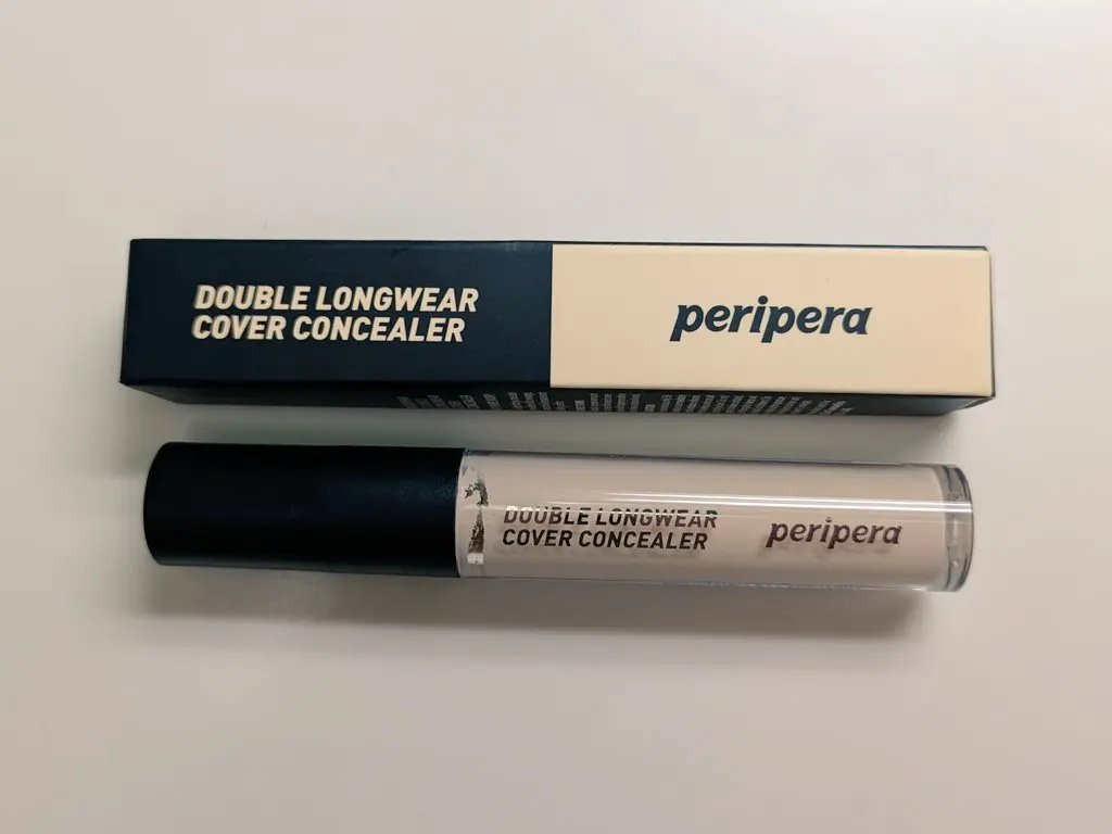 ダブル ロングウェアー カバー コンシーラー 01 PURE IVORY/PERIPERA/リキッドコンシーラーを使ったクチコミ（1枚目）