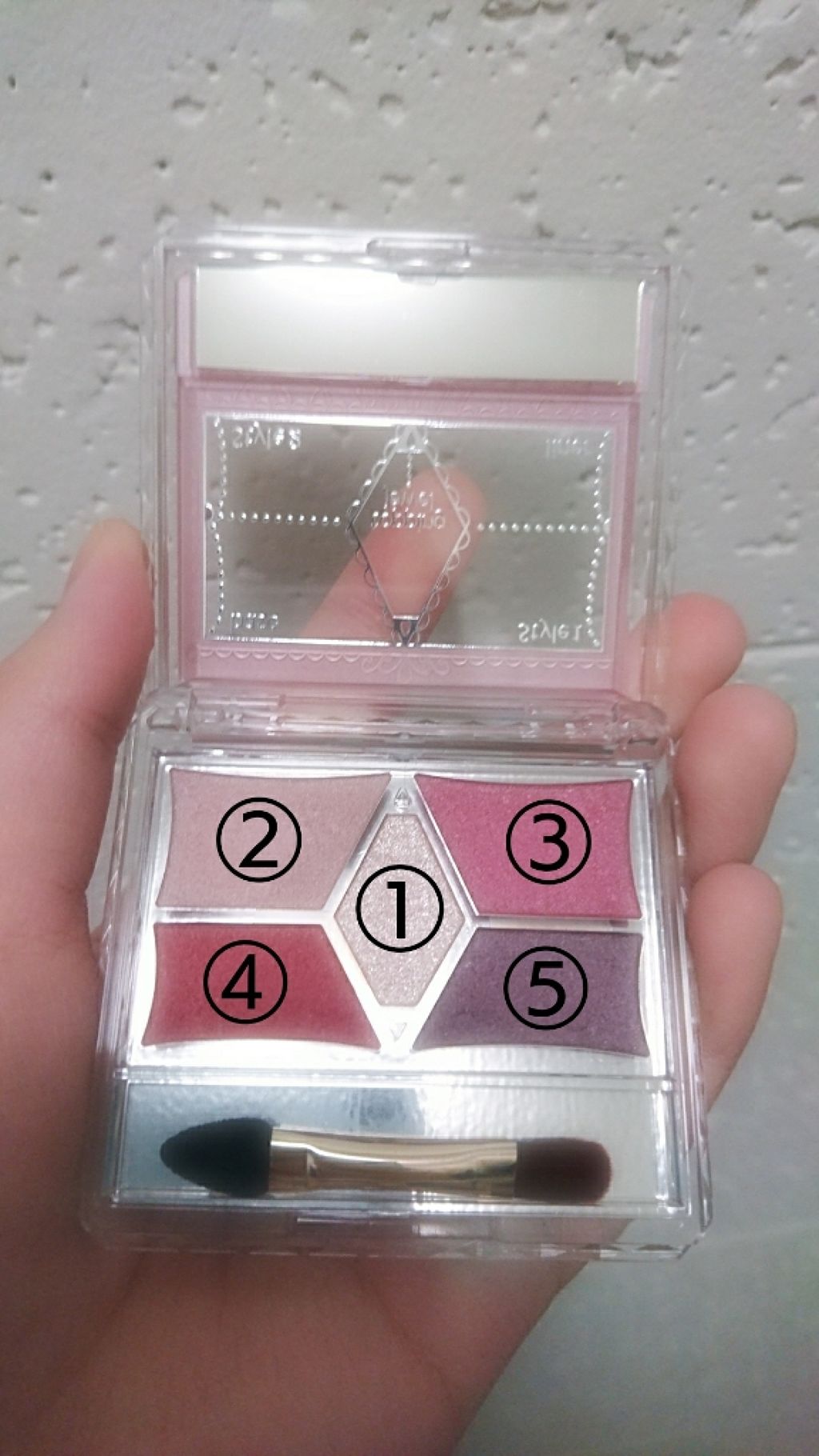 【旧品】パーフェクトスタイリストアイズ/キャンメイク/アイシャドウパレットを使ったクチコミ（2枚目）