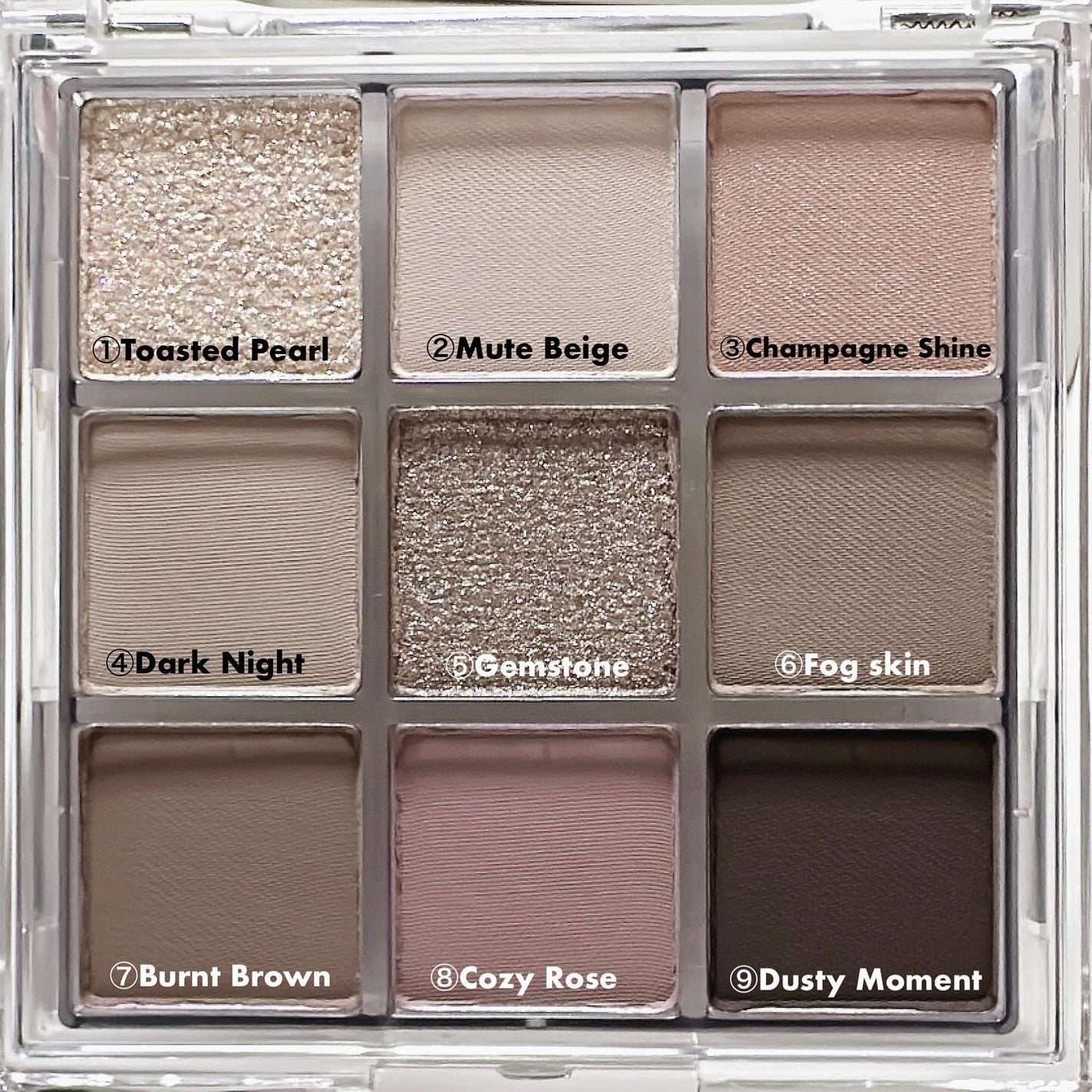 KEYBO FALL IN LOVE SHADOW PALETTE/keybo/アイシャドウパレットを使ったクチコミ(2枚目)