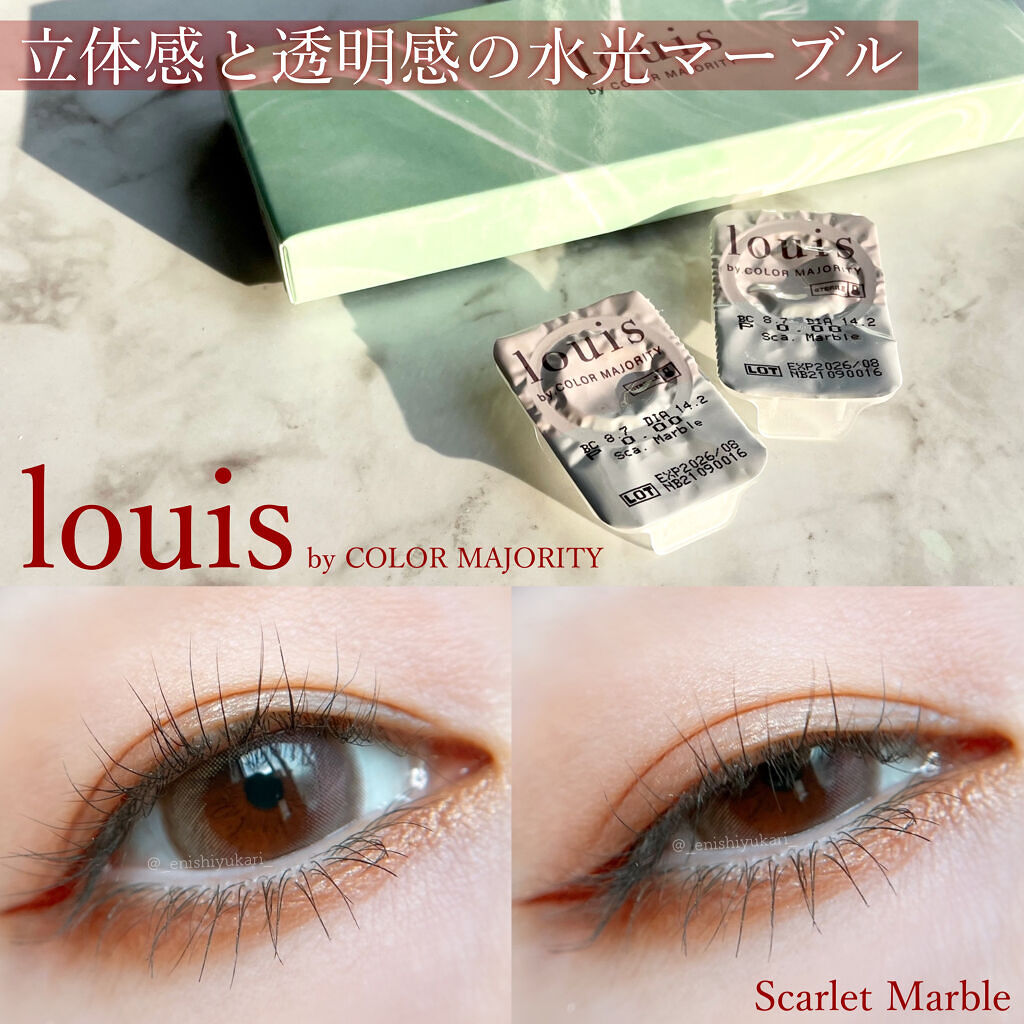 ルイ バイ カラーマジョリティー /louis by COLOR MAJORITY/カラーコンタクトレンズを使ったクチコミ（1枚目）