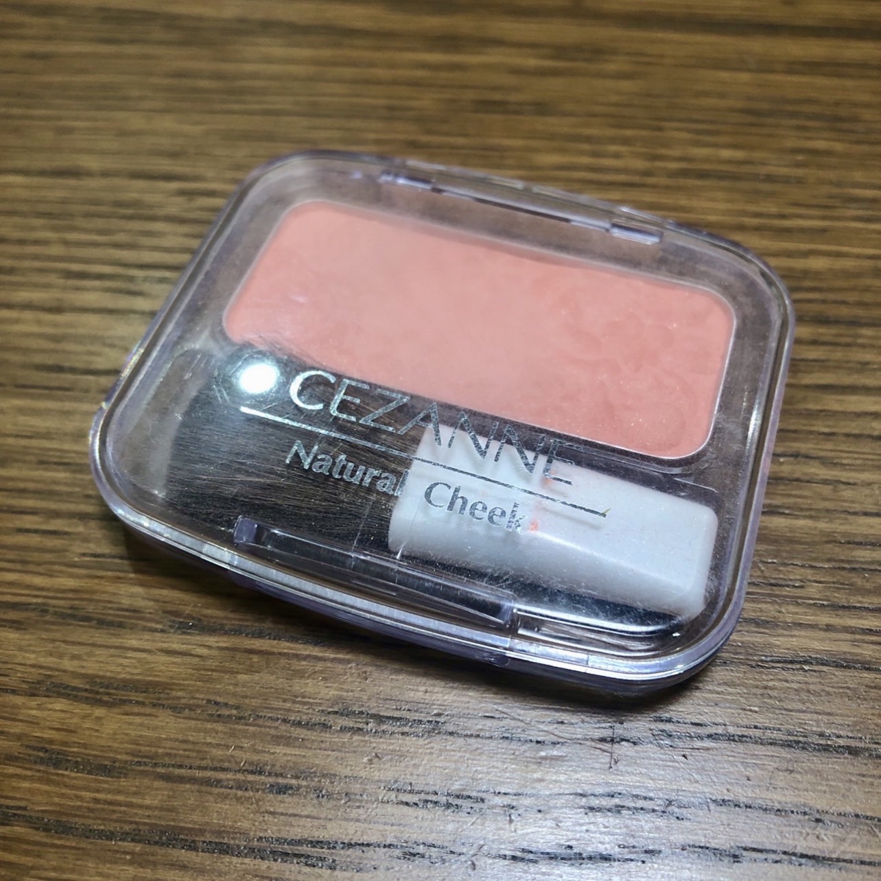 ナチュラル チークN 10 オレンジピンク/CEZANNE/パウダーチークを使ったクチコミ（2枚目）