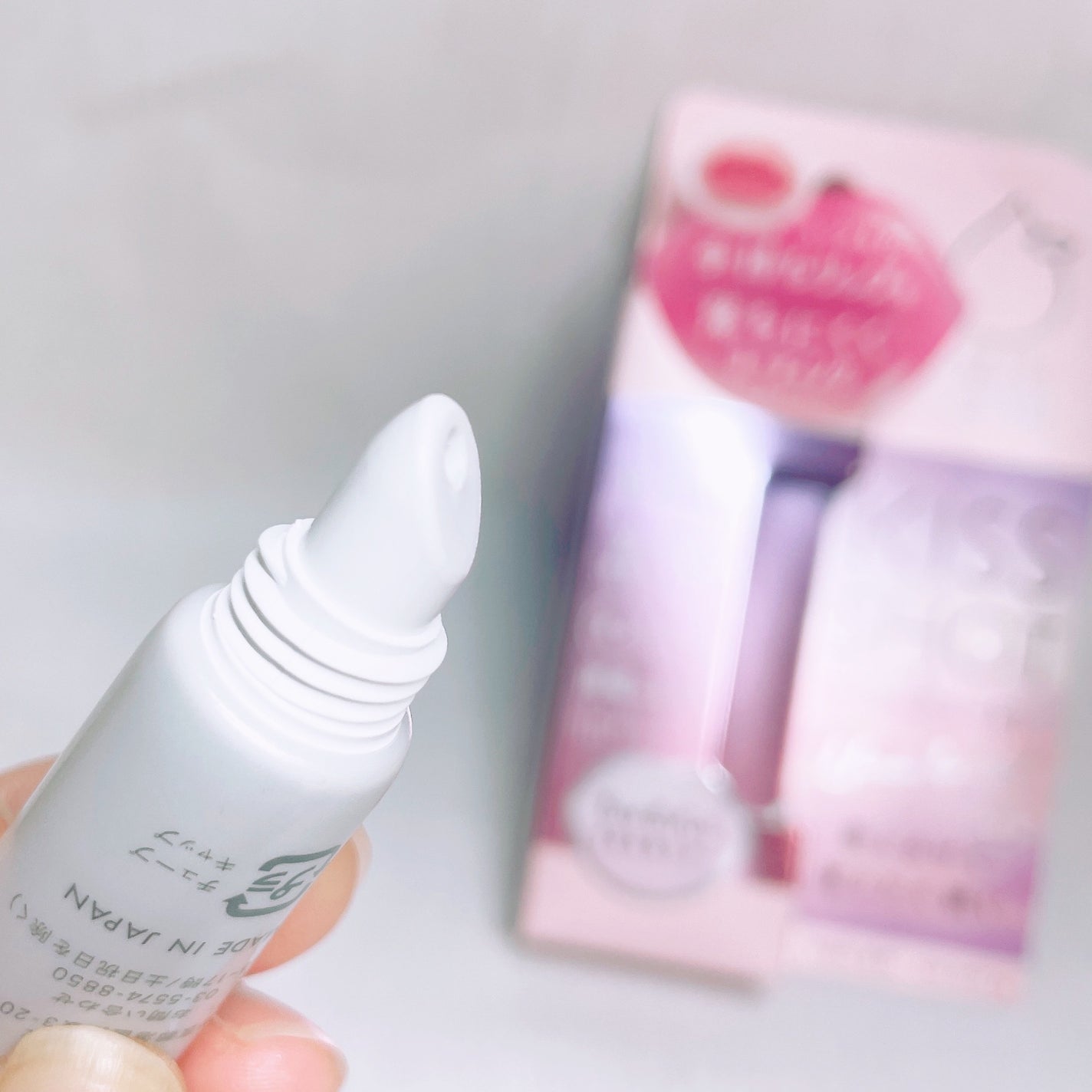 KISS SHOT /MAKE COVER/リップオイルを使ったクチコミ(4枚目)