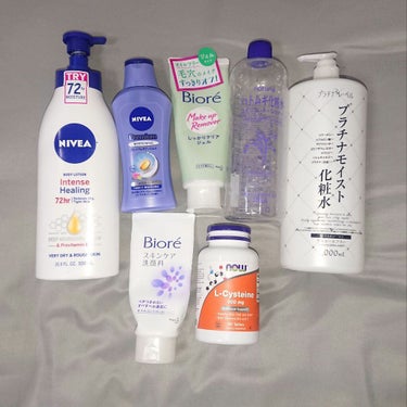 使い切りです🎶前回からのぶんです！

左から、
〇NIVEA Intense Healing　★★★★★
◎NIVEA Premium WHITENING　★★★☆☆
◎ビオレ　しっかりクリアジェル　★