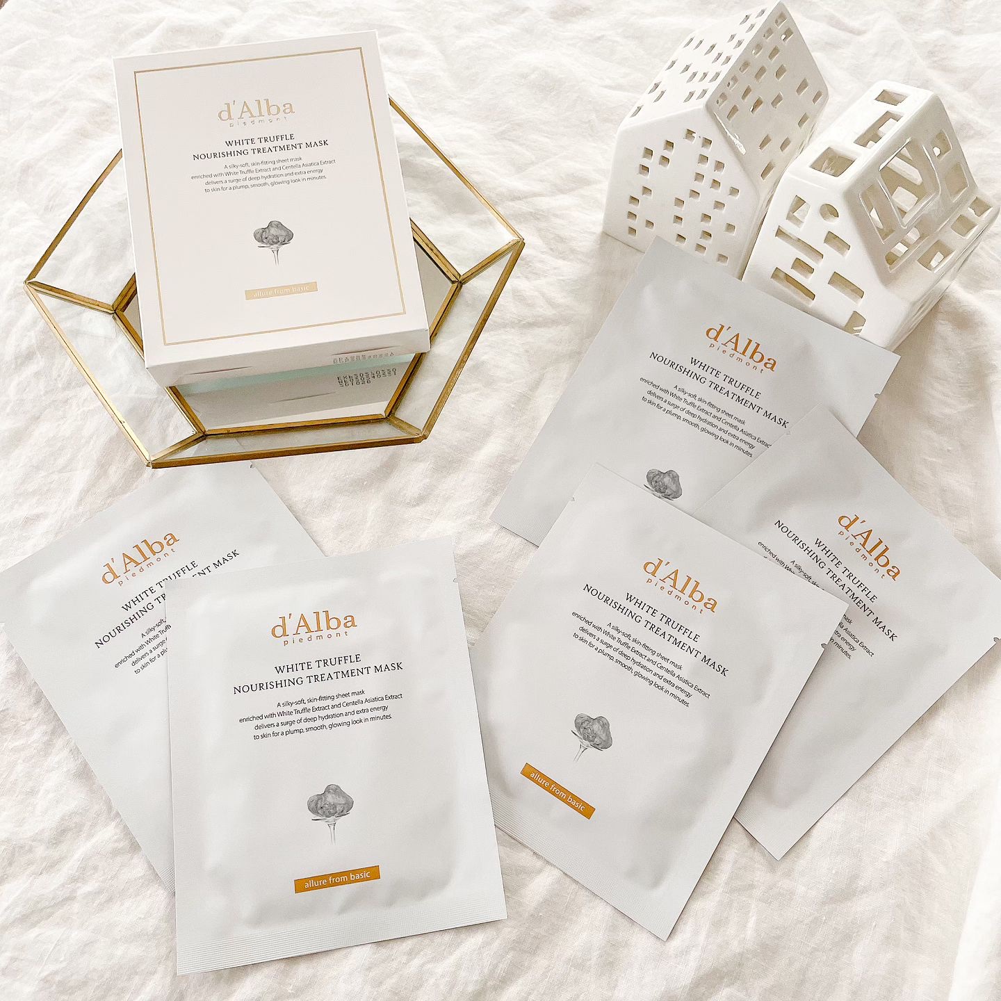 ホワイトトリュフナリシングトリートメントマスク/ダルバ/シートマスク・パックを使ったクチコミ（1枚目）