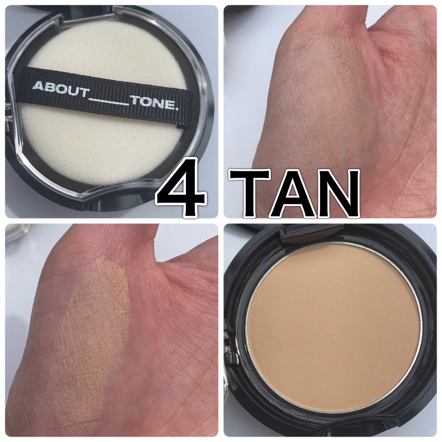 ブラーパウダーパクト/ABOUT TONE/プレストパウダーを使ったクチコミ(4枚目)