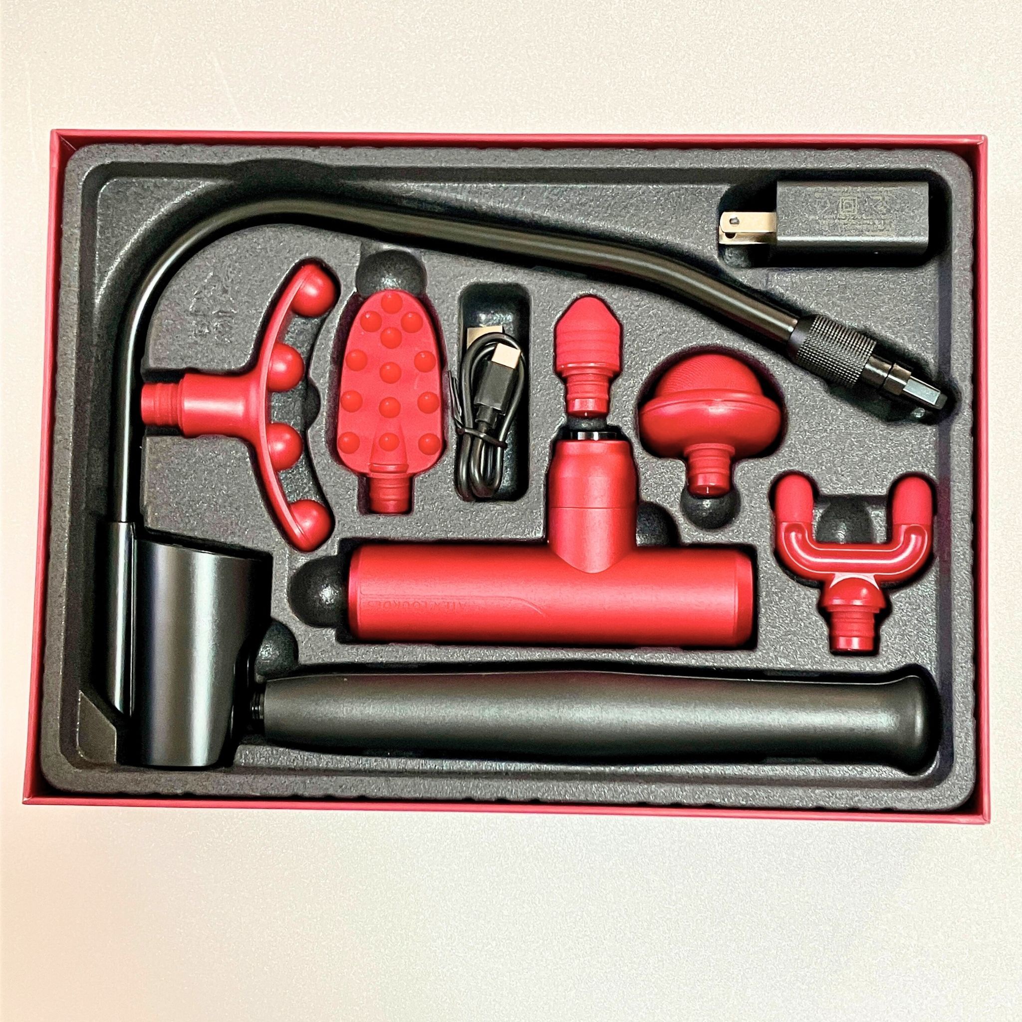 モノルルド リリースガン プラスアーム/ルルド/マッサージガンを使ったクチコミ（3枚目）