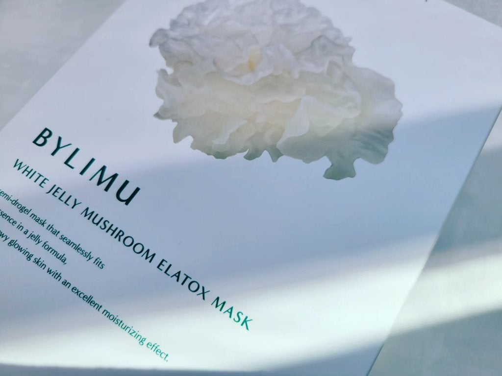 ホワイト ゼリー マッシュルーム エラトックス マスク/BYLIMU/シートマスク・パックを使ったクチコミ(2枚目)