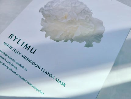 ホワイト ゼリー マッシュルーム エラトックス マスク/BYLIMU/シートマスク・パックを使ったクチコミ(2枚目)