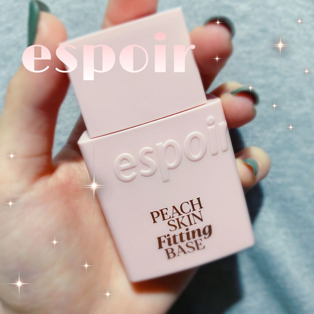 ピーチスキンフィッティングベース/espoir/化粧下地を使ったクチコミ(1枚目)