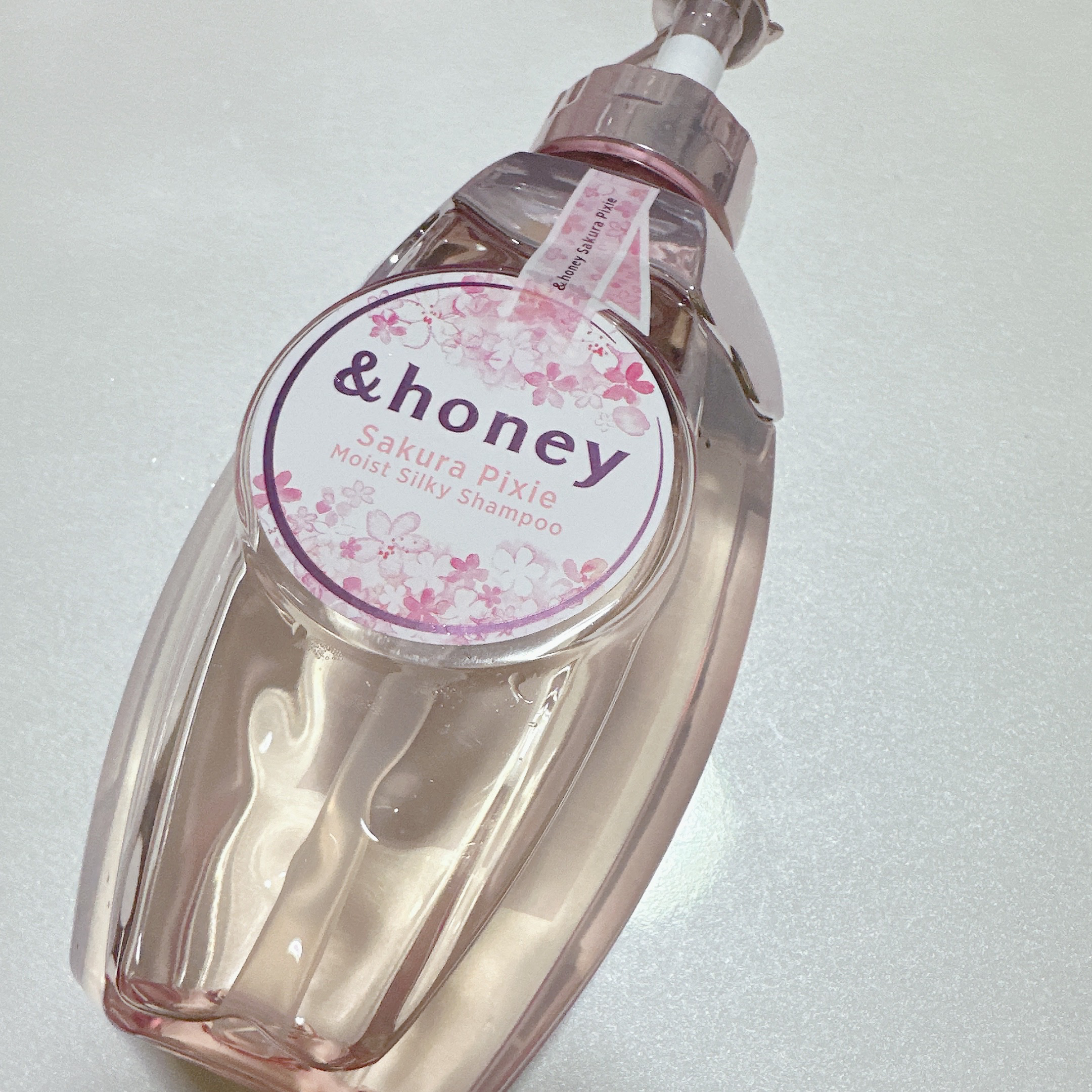 アンドハニー サクラ ピクシー モイストシルキー ペアセット/&honey/市販シャンプーを使ったクチコミ（3枚目）