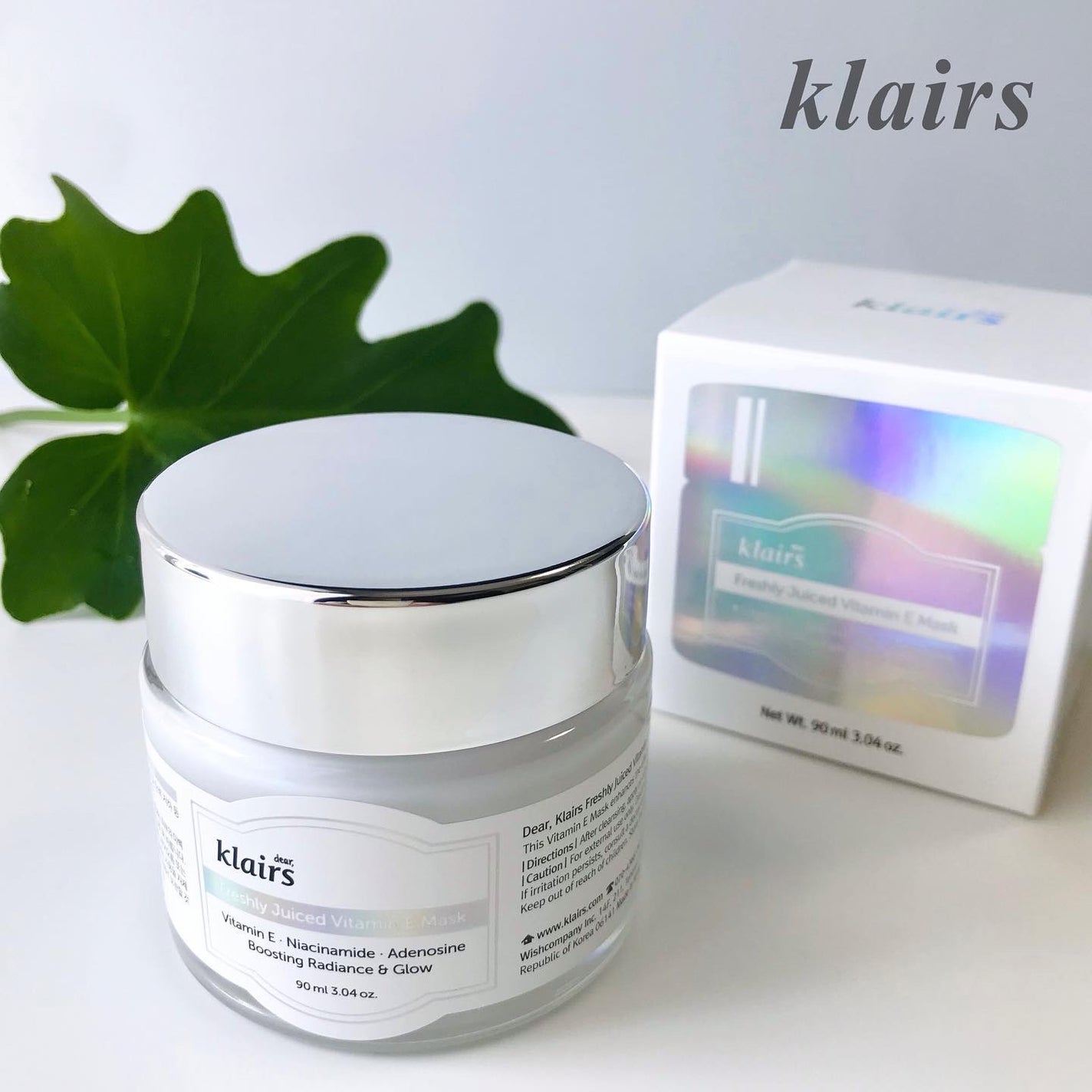 フレッシュリージュースドビタミンEマスク(90g)/Klairs/フェイスクリームを使ったクチコミ(1枚目)