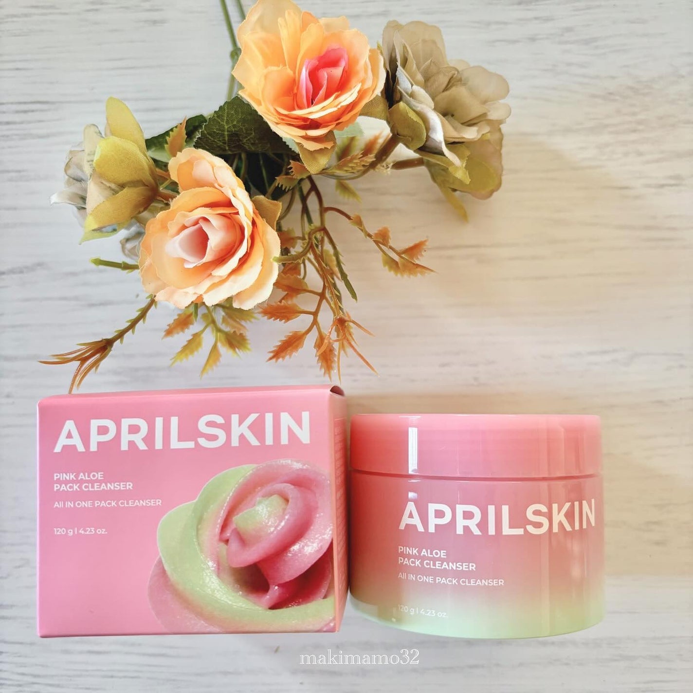 ピンクアロエメレンゲクレンザー/APRILSKIN/その他洗顔料を使ったクチコミ(1枚目)