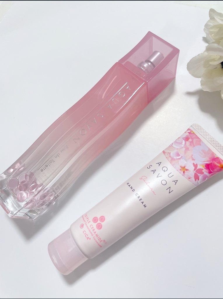 アクア　シャボン　サクラフローラルの香り　オードトワレ/アクアシャボン/香水(レディース)を使ったクチコミ（2枚目）