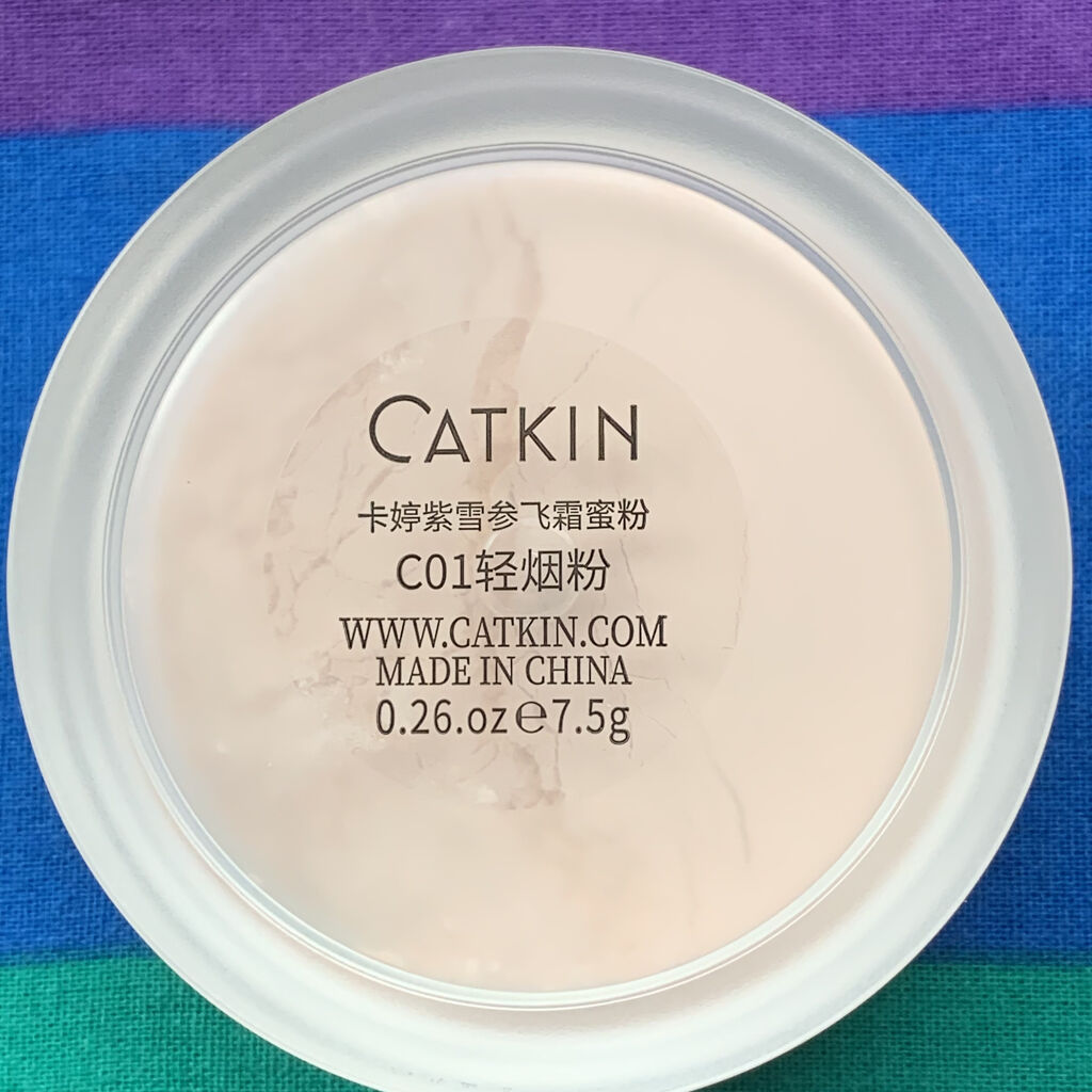 浮生若夢シリーズ フロストルースパウダー/CATKIN/ルースパウダーを使ったクチコミ（3枚目）