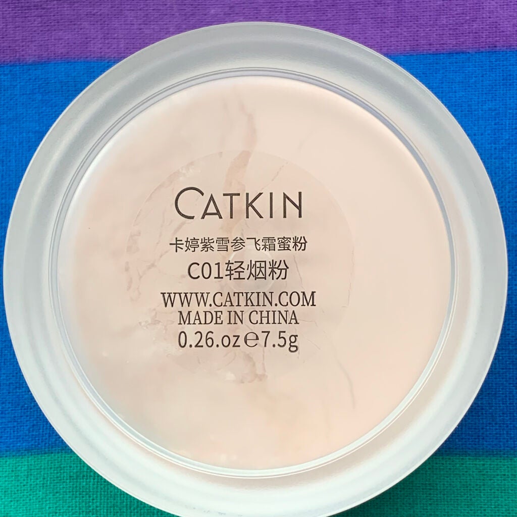 浮生若夢シリーズ フロストルースパウダー/CATKIN/ルースパウダーを使ったクチコミ(3枚目)