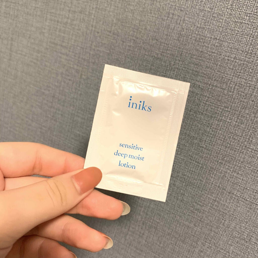 センシティブ ディープモイスト ローション/iniks/化粧水を使ったクチコミ(1枚目)