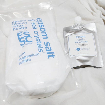 シークリスタルス エプソムソルト オリジナル/sea crystals/無機塩系入浴剤を使ったクチコミ(1枚目)