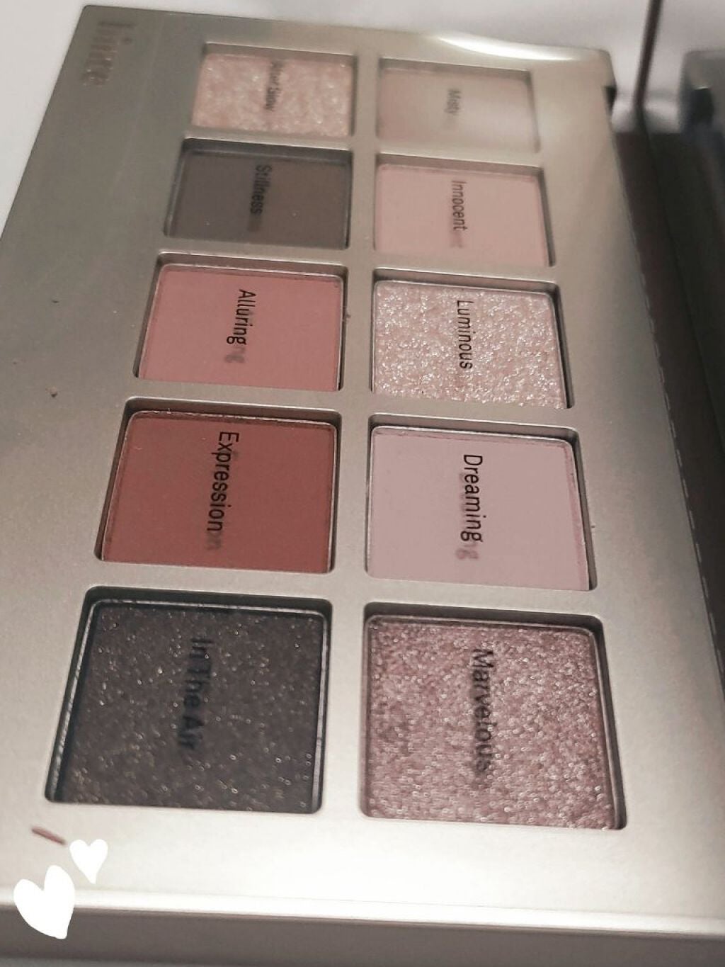 ニューデップスアイシャドウパレット/hince/アイシャドウパレットを使ったクチコミ(1枚目)