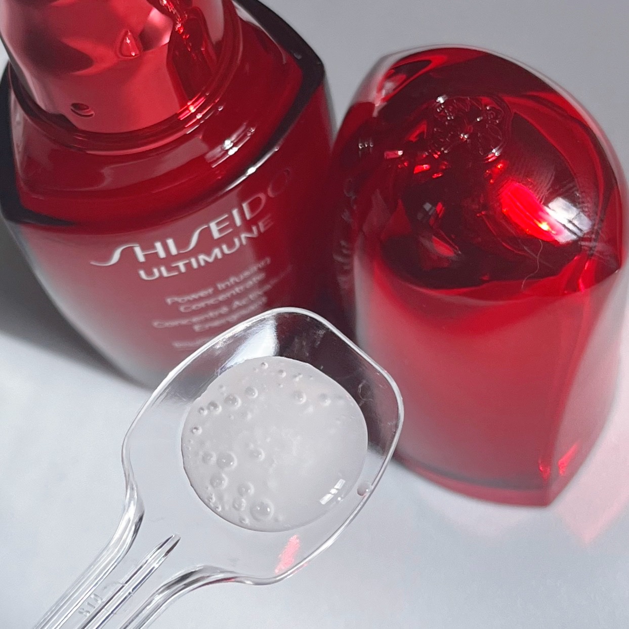 アルティミューン パワライジング コンセントレート Ⅲn/SHISEIDO/美容液を使ったクチコミ（3枚目）