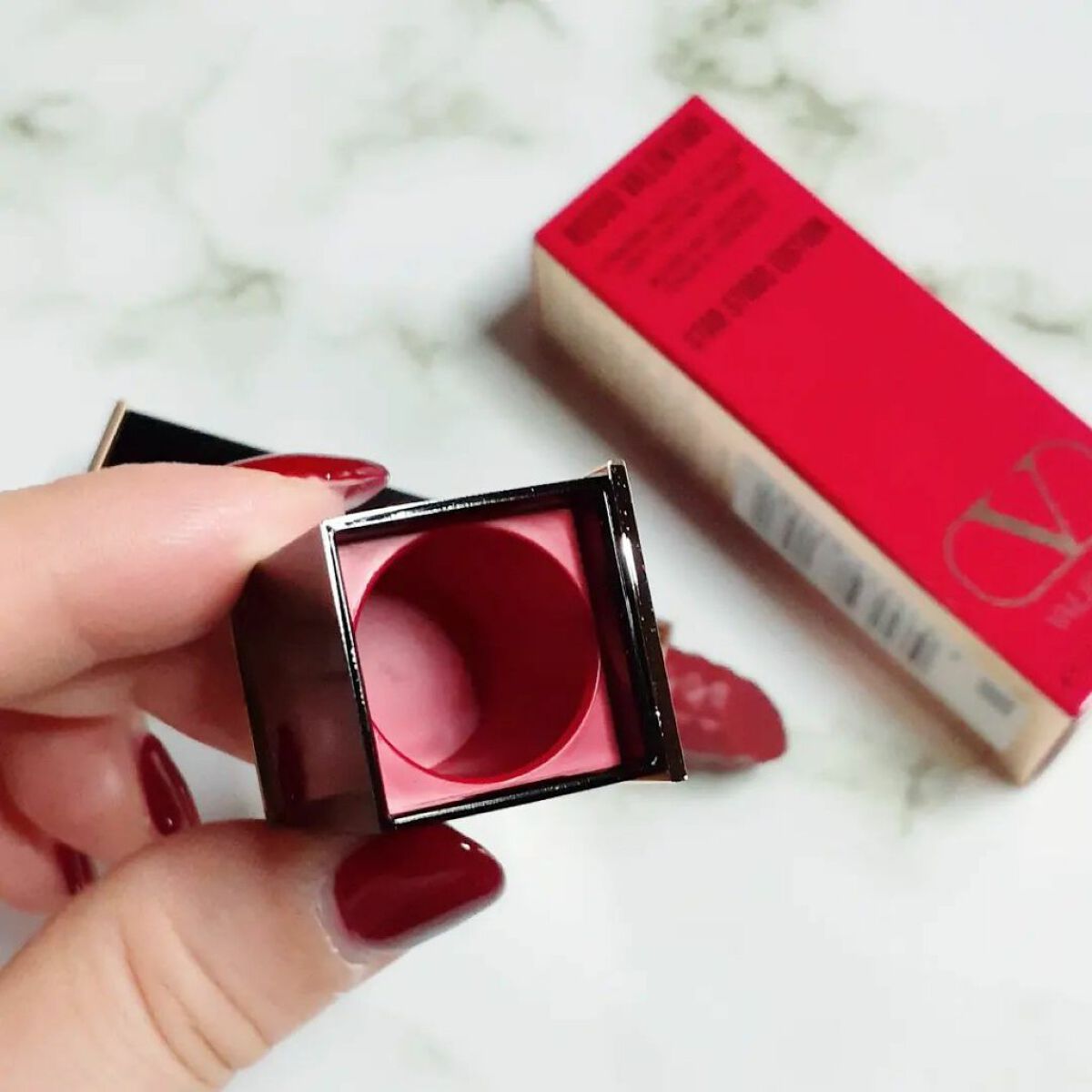 ロッソ ヴァレンティノ /ヴァレンティノ ビューティ/口紅を使ったクチコミ(2枚目)