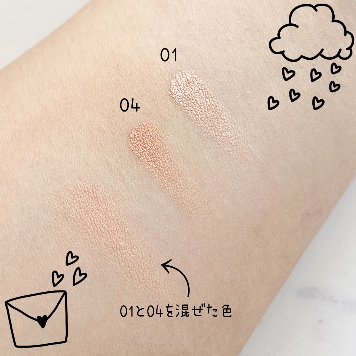 フローレスカバーコンシーラー/RMK/パレットコンシーラーを使ったクチコミ(3枚目)