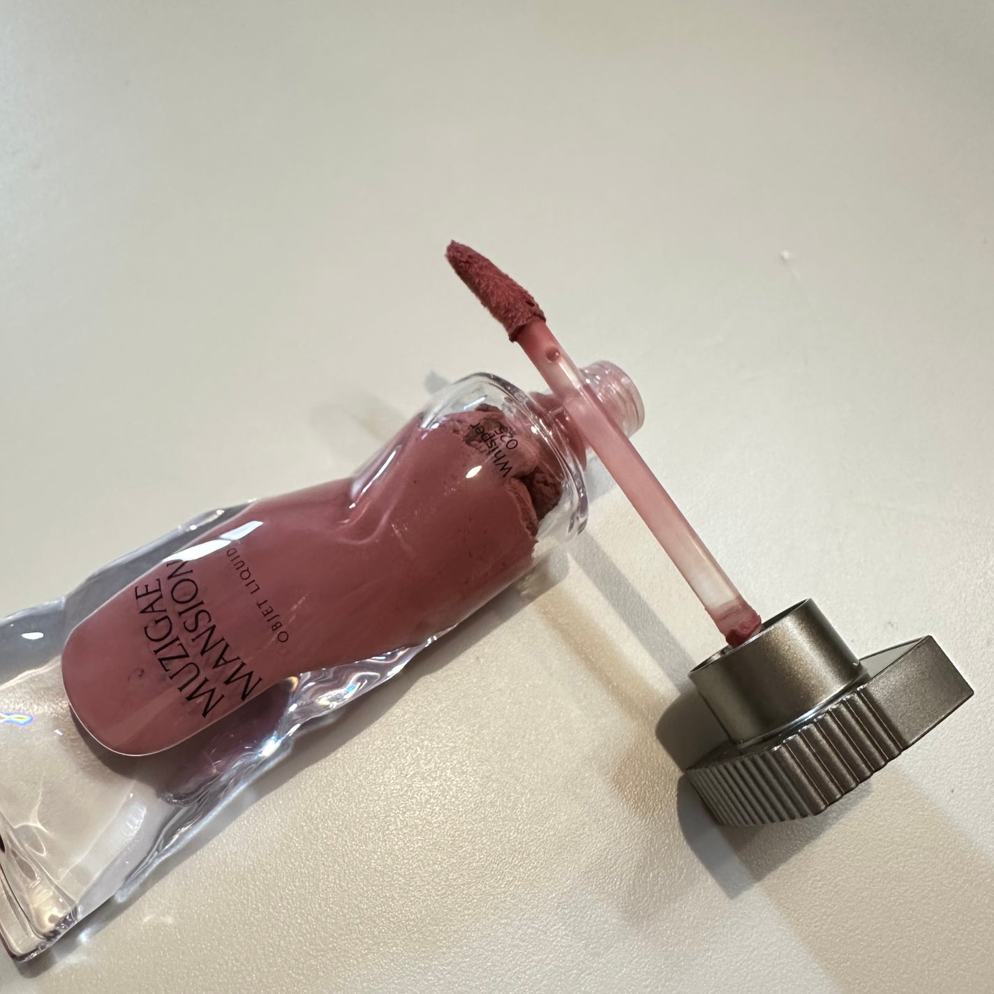 オブジェリキッド/MUZIGAE MANSION/口紅を使ったクチコミ(1枚目)