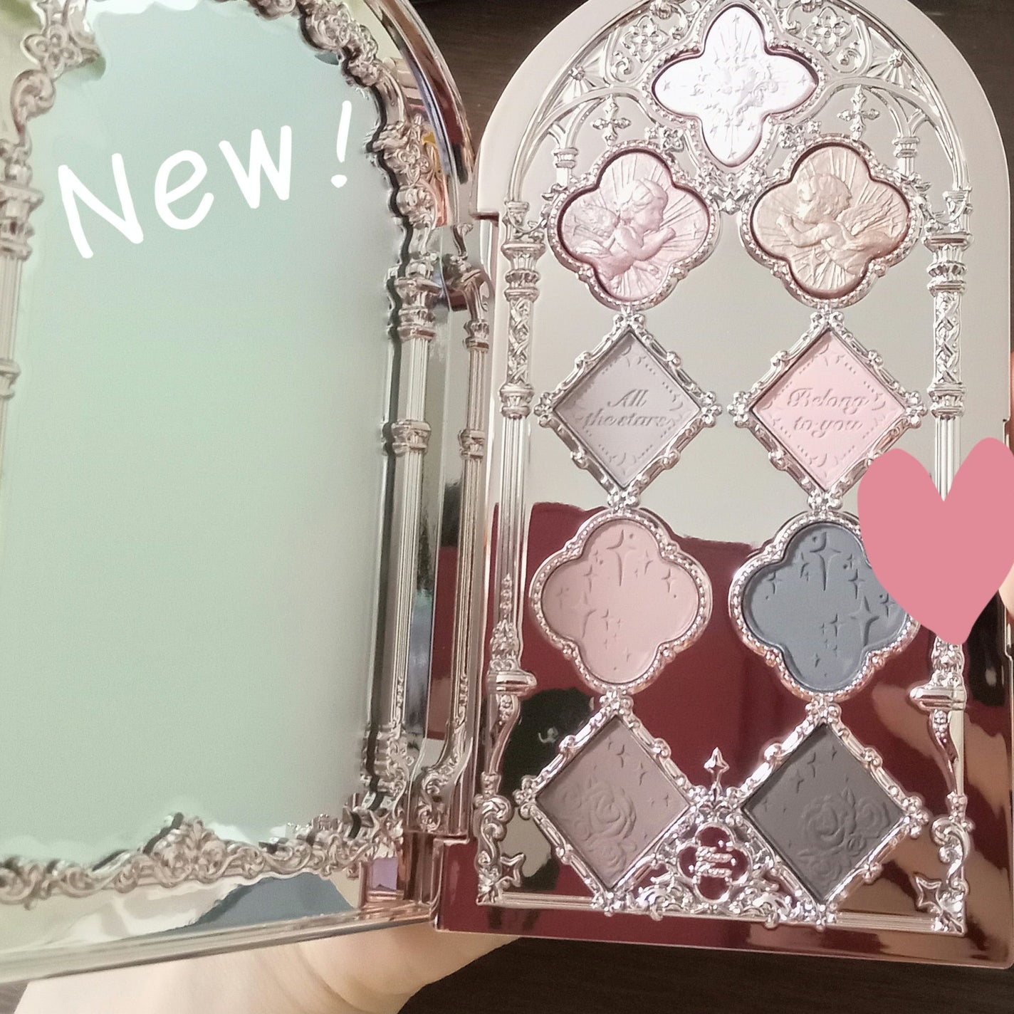 フラワーノーズ リトルエンジェルコレクション 9色アイシャドウパレット/FlowerKnows/アイシャドウパレットを使ったクチコミ(2枚目)