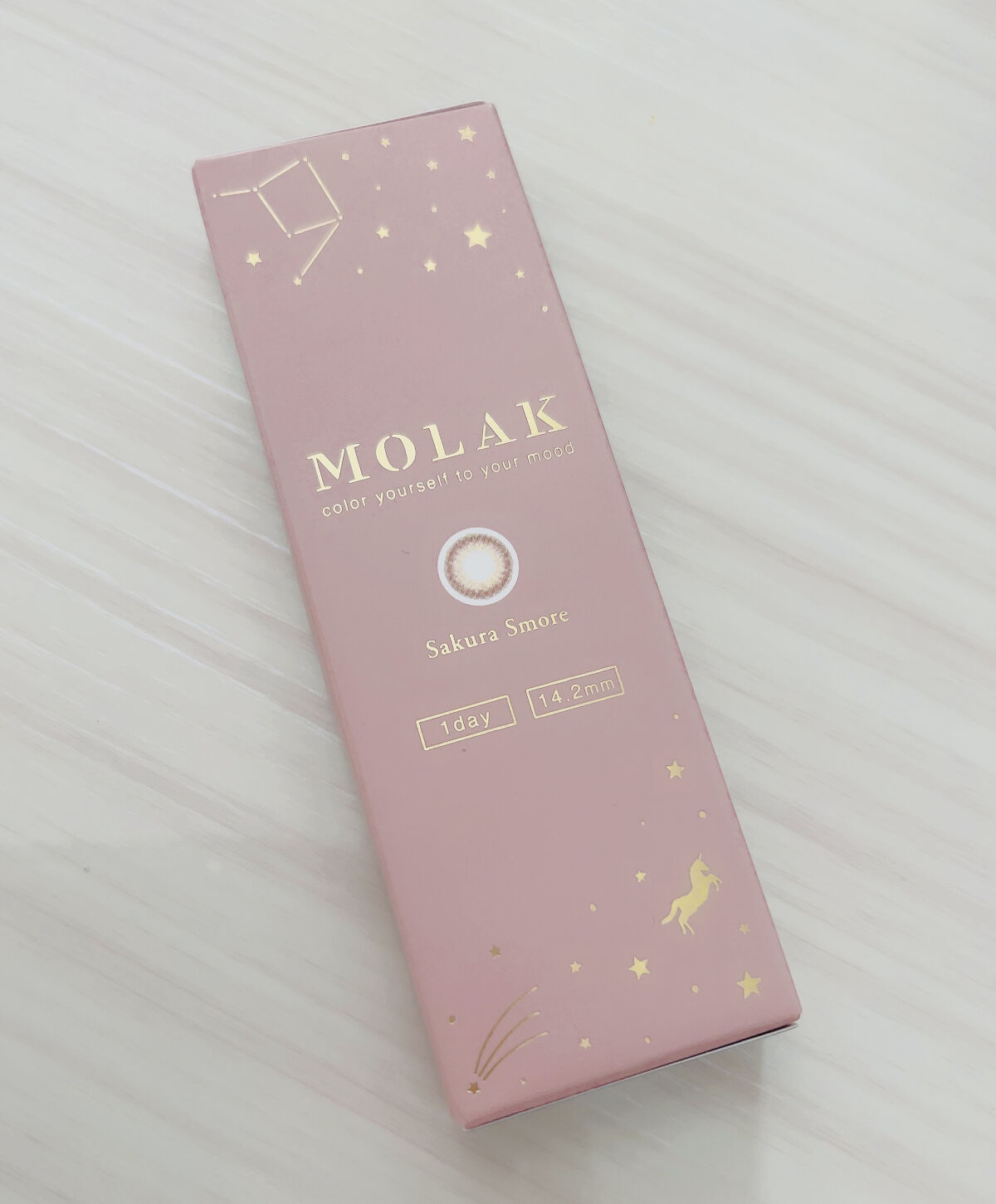 MOLAK 1day サクラスモア/MOLAK/ワンデー（１DAY）カラコンを使ったクチコミ（2枚目）