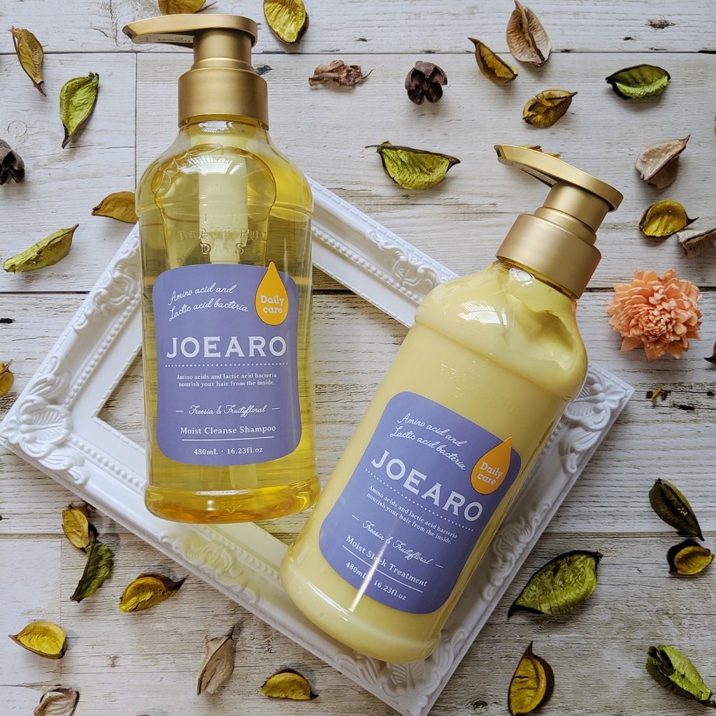 モイストクレンズシャンプー／モイストスリークトリートメント/JOEARO/市販シャンプーを使ったクチコミ（1枚目）