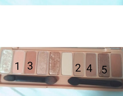 プレイカラー アイシャドウ/ETUDE/アイシャドウパレットを使ったクチコミ(3枚目)