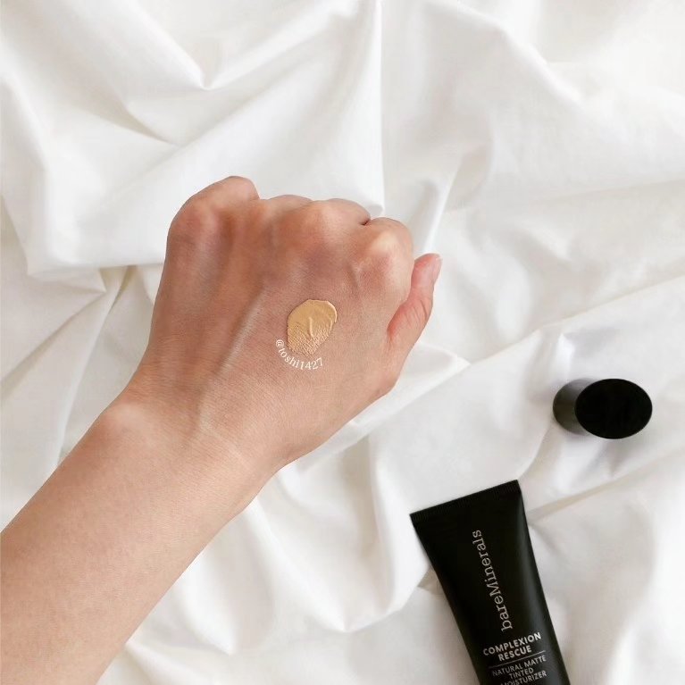 CR ナチュラル マット モイスチャライザー バタークリーム 0303/bareMinerals/クリーム・エマルジョンファンデーションを使ったクチコミ（3枚目）