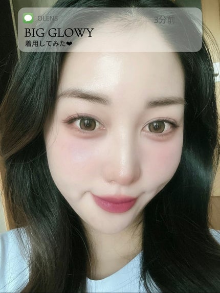 Glowy 1day/OLENS/ワンデー(1DAY)カラコンを使ったクチコミ(6枚目)