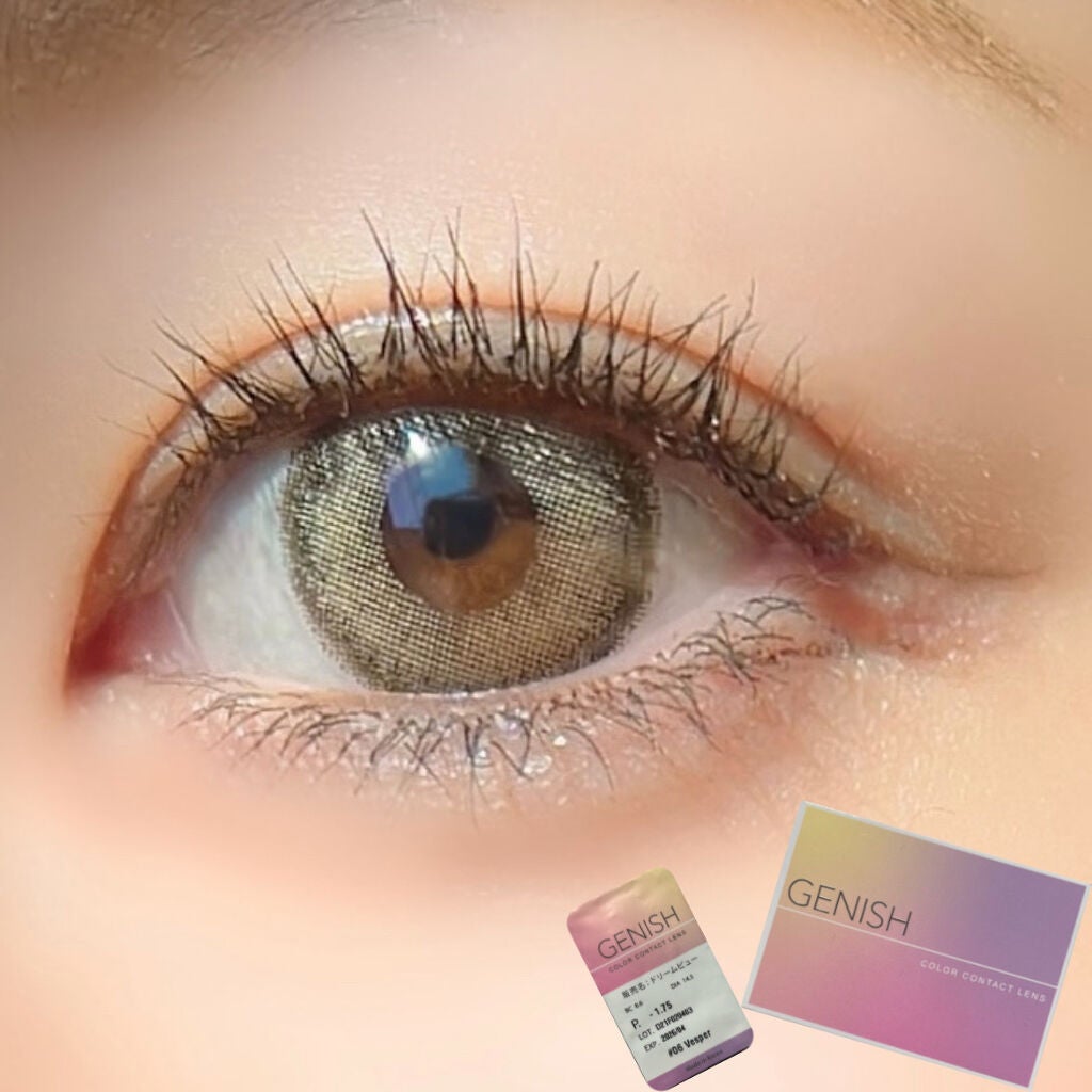 GENISH マンスリー/株式会社ビューフロンティア/1ヶ月(1MONTH)カラコンを使ったクチコミ(7枚目)